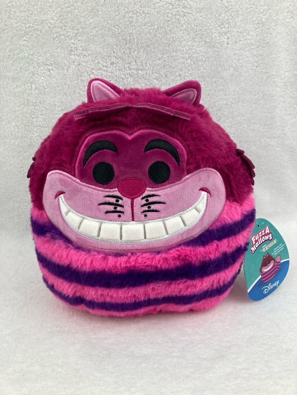 Squishmallows Fuzzy-A-Mallows Cheshire Cat Plush Stuffed Animal Toy 8” New